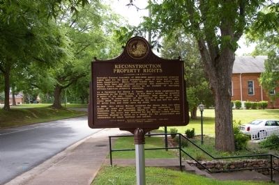 Reconstruction Property Rights Marker. Click for full size. Reconstruction Property Rights Marker image. Click for full size.
