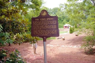 The Town Spring Marker. Click for full size. The Town Spring Marker image. Click for full size.