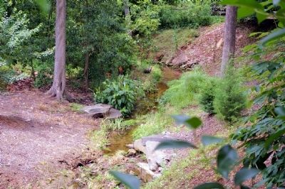 Water Flowing from the Town Spring. Click for full size. Water Flowing from the Town Spring image. Click for full size.
