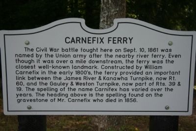 Carnefix Ferry Marker image. Click for full size.