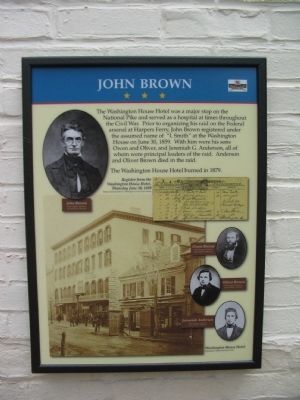 John Brown Marker. Click for full size. John Brown Marker image. Click for full size.