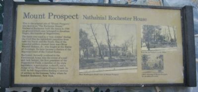 Mount Prospect Marker. Click for full size. Mount Prospect Marker image. Click for full size.