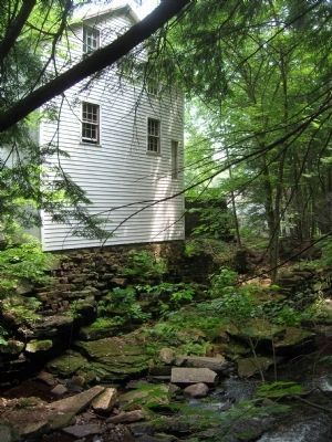 Carriage Shop Beside Beecher Creek. Click for full size. Carriage Shop Beside Beecher Creek image. Click for full size.