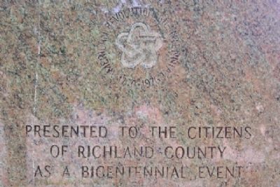 Richland County War Memorial Dedication. Click for full size. Richland County War Memorial Dedication image. Click for full size.