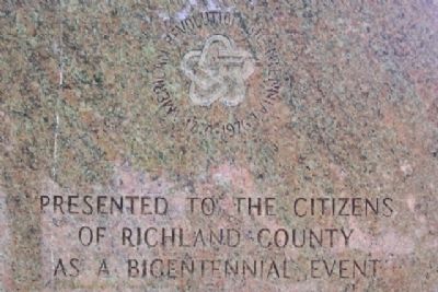 Richland County War Memorial Dedication image. Click for full size.