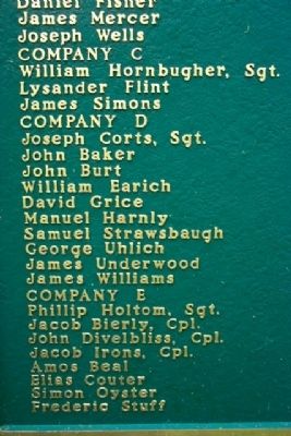 The Sultana Disaster 102nd Ohio Infantry Roll of Honor. Click for full size. The Sultana Disaster 102nd Ohio Infantry Roll of Honor image. Click for full size.