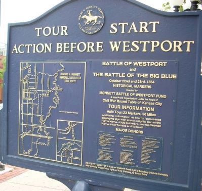 Action Before Westport Marker image. Click for full size.