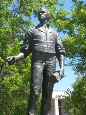 Abraham Van Santvoord Curry Statue. Click for full size. Abraham Van Santvoord Curry Statue image. Click for full size.