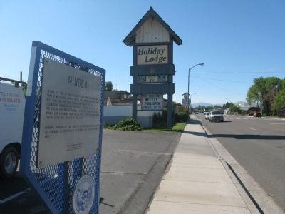 Minden Marker. Click for full size. Minden Marker image. Click for full size.