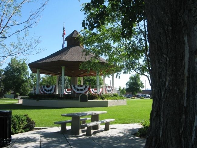 Bandstand and Park. Click for full size. Bandstand and Park image. Click for full size.