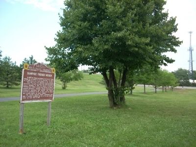 Shawnee Friends Mission Marker. Click for full size. Shawnee Friends Mission Marker image. Click for full size.