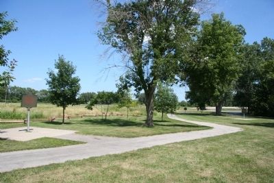 U.S. 17th Infantry Campsite Marker. Click for full size. U.S. 17th Infantry Campsite Marker image. Click for full size.