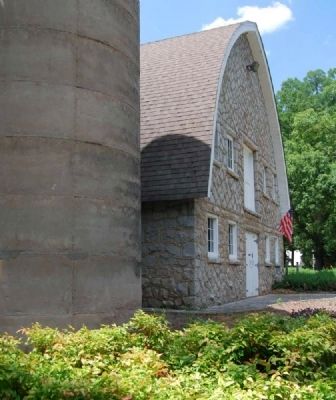 John De La Howe Barn and Silos - Front (East) Side. Click for full size. John De La Howe Barn and Silos - Front (East) Side image. Click for full size.