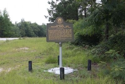 Claxton Historic Burial Site Marker image. Click for full size.