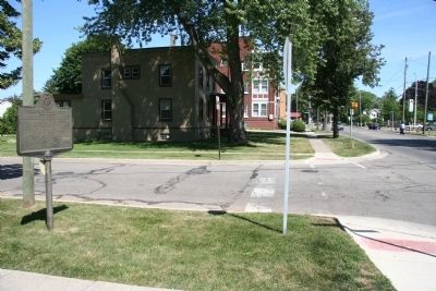 Tecumseh's Headquarters Marker image. Click for full size.