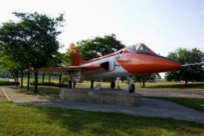 F5D Skylancer and Marker. Click for full size. F5D Skylancer and Marker image. Click for full size.