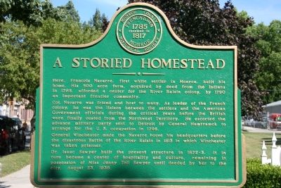 A Storied Homestead Marker. Click for full size. A Storied Homestead Marker image. Click for full size.
