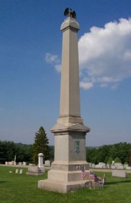 East Huntingdon Soldiers Monument. Click for full size. East Huntingdon Soldiers Monument image. Click for full size.