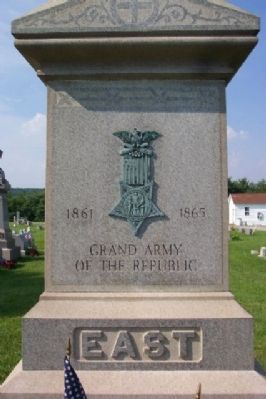 East Huntingdon Soldiers Monument. Click for full size. East Huntingdon Soldiers Monument image. Click for full size.