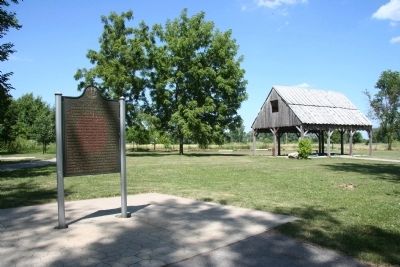Battles of the River Raisin Marker. Click for full size. Battles of the River Raisin Marker image. Click for full size.