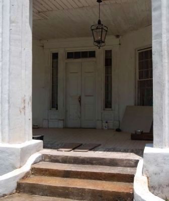 Frazier-Pressly House - South-west Entrance image. Click for full size.