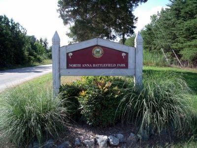 North Anna Battlefield Park Entrance (Verdon Rd) image. Click for full size.