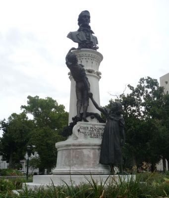 John McDonogh Statue - Lafayette Square image. Click for full size.