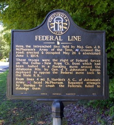 Federal Line Marker image. Click for full size.