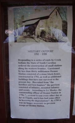 Military Outpost 1792 - 1799 image. Click for full size.