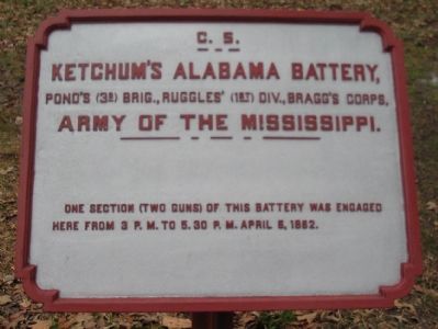Ketchum's Alabama Battery Tablet image. Click for full size.