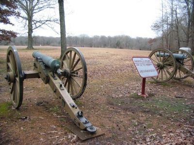 Washington (La.) Artillery Position. Click for full size. Washington (La.) Artillery Position image. Click for full size.