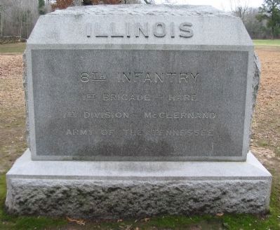 8th Illinois Infantry Monument image. Click for full size.
