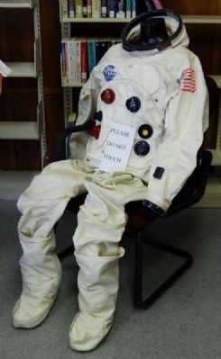 Apollo 11 Spacesuit Prototype image. Click for full size.