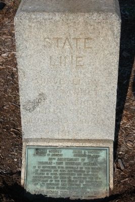 State Line Marker image, Touch for more information