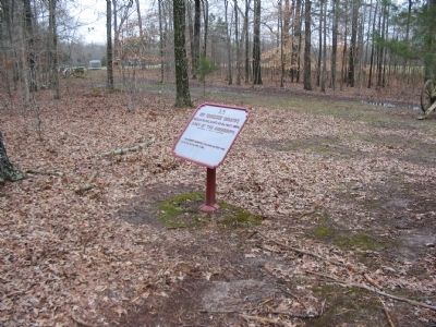 13th Tennessee Infantry Tablet to the West of the Trail image. Click for full size.