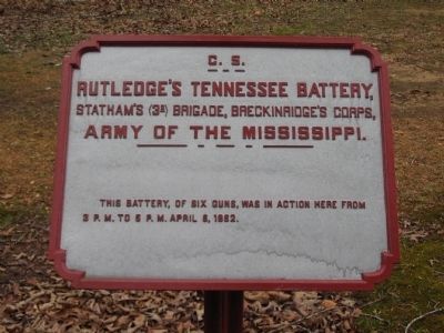 Rutledge's Tennessee Battery Tablet image. Click for full size.
