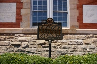 Paulding County Marker. Click for full size. Paulding County Marker image. Click for full size.