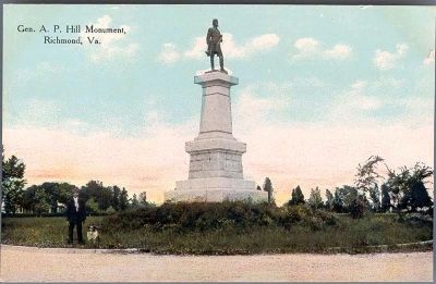 Gen. A.P. Hill Monument, Richmond, Va. image. Click for full size.