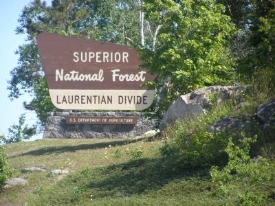 The Laurentian Divide (Superior National Forest) image. Click for full size.