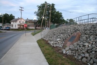 Site of Last French Fort Marker. Click for full size. Site of Last French Fort Marker image. Click for full size.