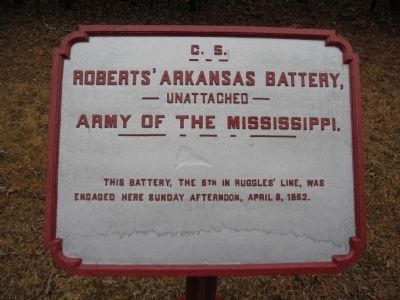 Roberts' Arkansas Battery Tablet image. Click for full size.