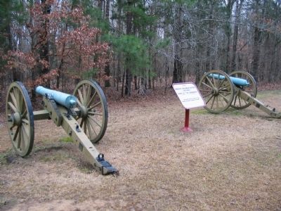 Roberts' Arkansas Battery Position image. Click for full size.