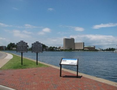 Portsmouth Naval Hospital Marker image. Click for full size.