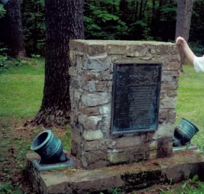 Marker at Fort Ticonderoga. Click for full size. Marker at Fort Ticonderoga image. Click for full size.