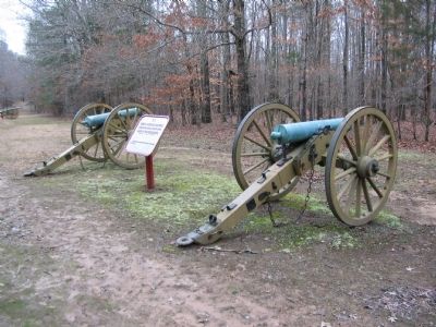 Trigg's Arkansas Battery Position image. Click for full size.