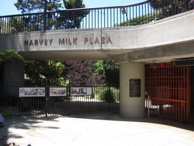 Harvey Milk Plaza - Lower Level. Click for full size. Harvey Milk Plaza - Lower Level image. Click for full size.