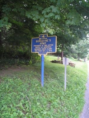 Marker in Warwick, NY image. Click for full size.