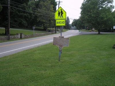 Marker on Galloway Road. Click for full size. Marker on Galloway Road image. Click for full size.