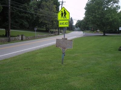Marker on Galloway Road image. Click for full size.