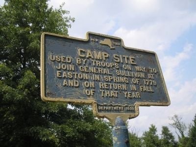Camp Site Marker. Click for full size. Camp Site Marker image. Click for full size.